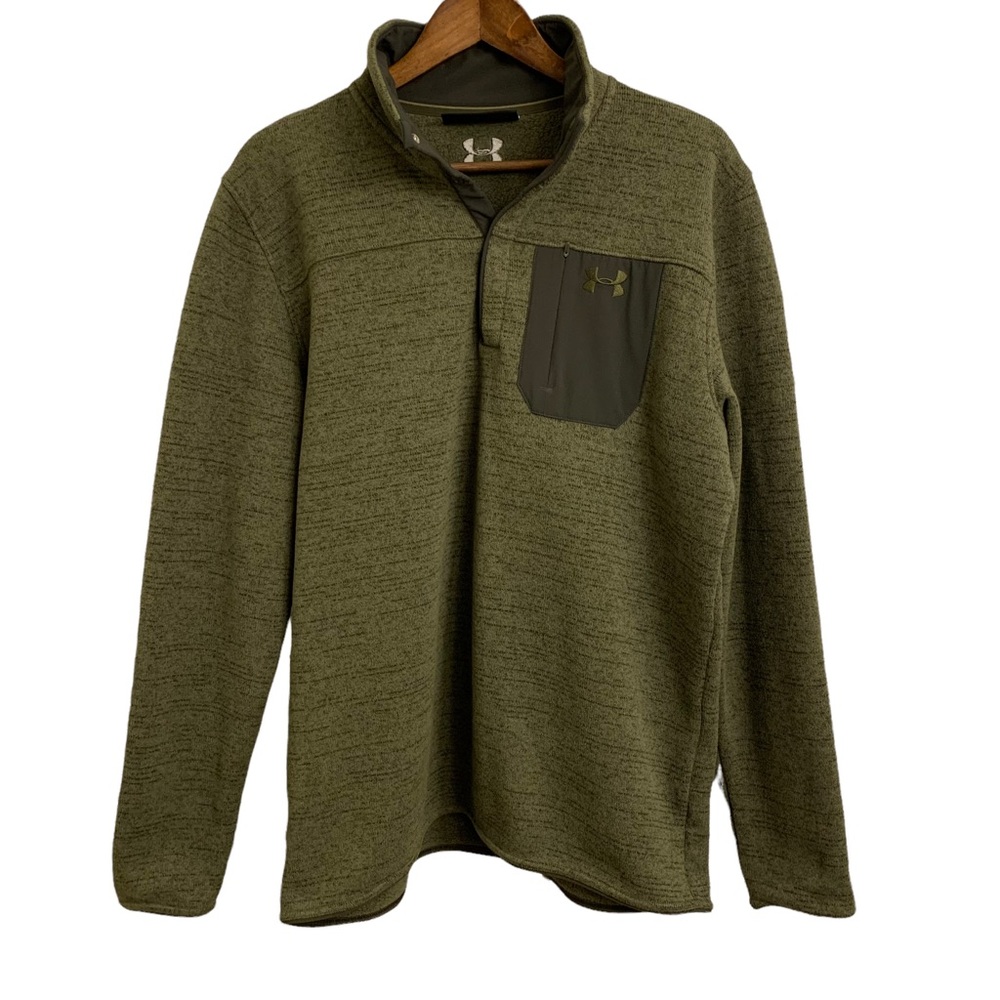 Under Armour Cold Gear Pull Over Sweater 1/4 Zip XL